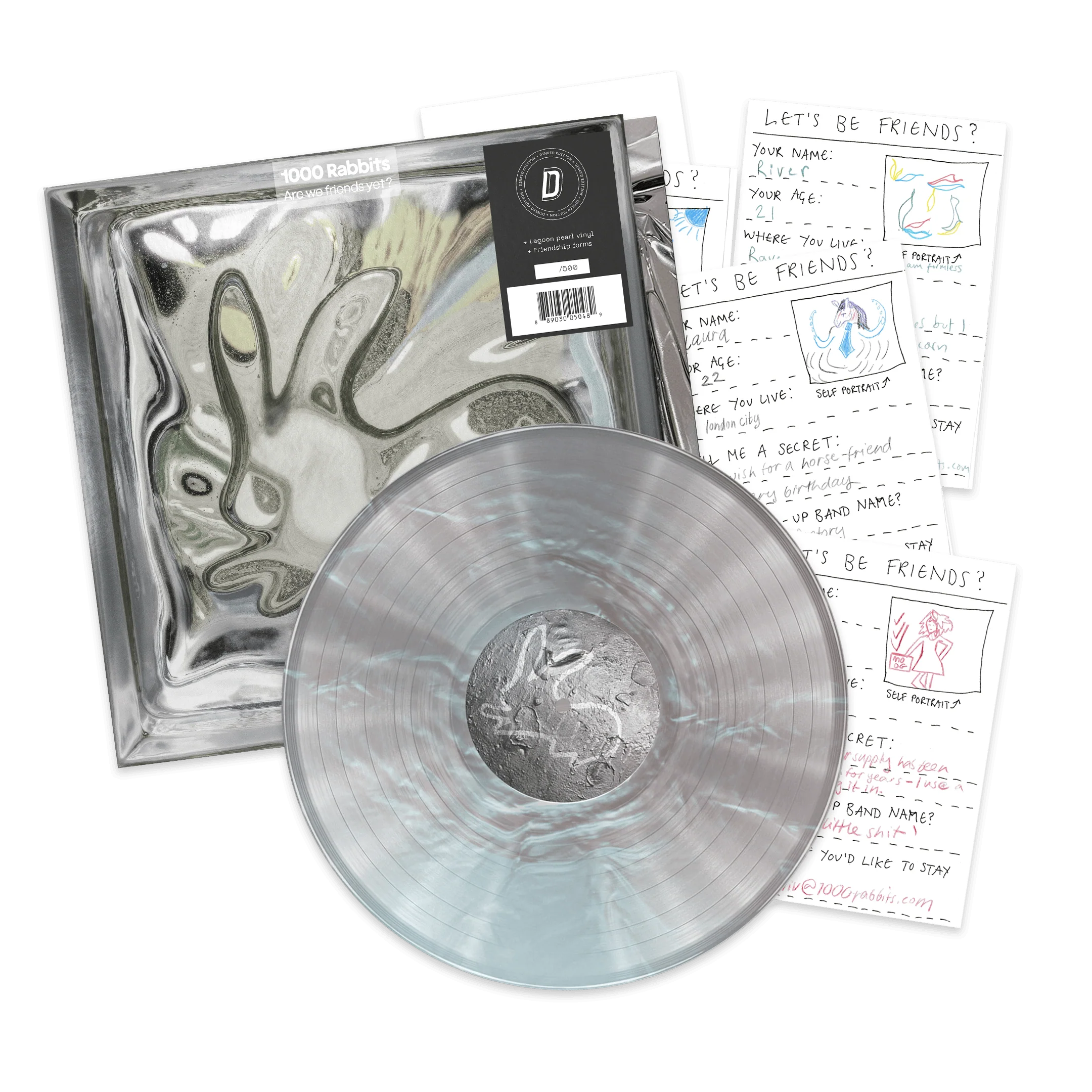 1000 Rabbits - Are we friends yet? (Dinked Edition Vinyl)