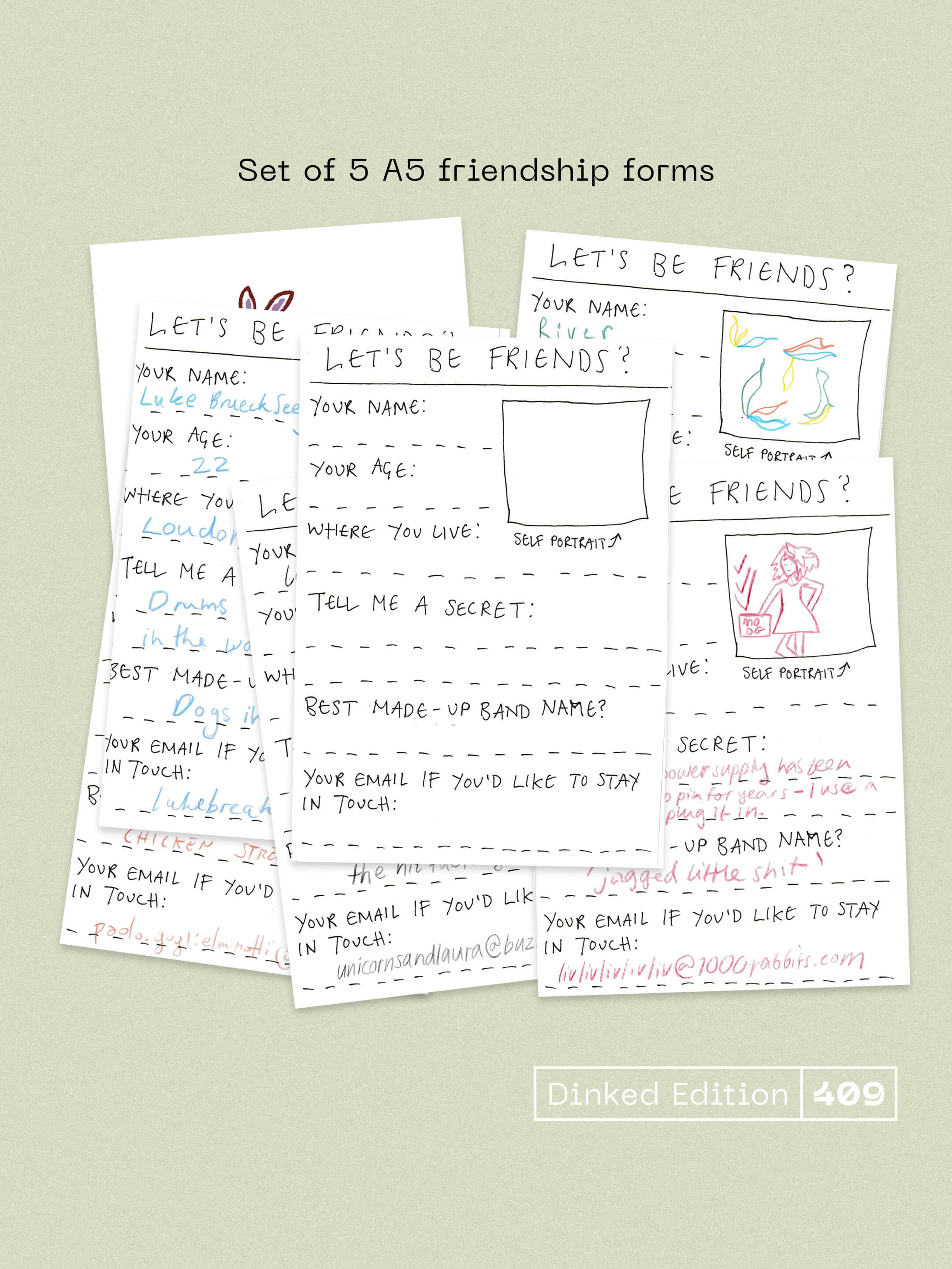 1000 Rabbits - Are we friends yet? (Dinked Edition Vinyl) - Image 3