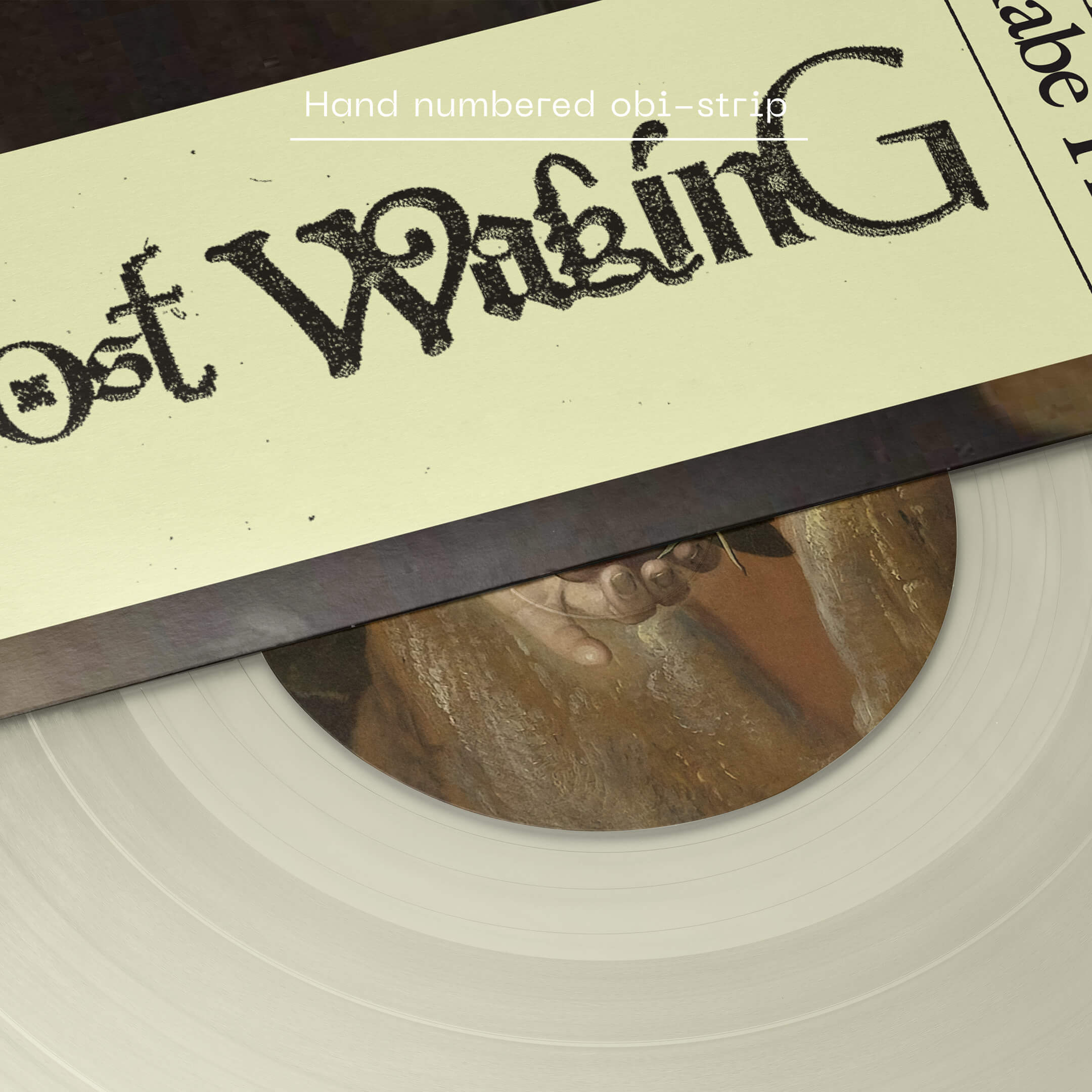 Bill Orcutt & Mabe Fratti - Almost Waking (Dinked Edition Vinyl) - Image 3