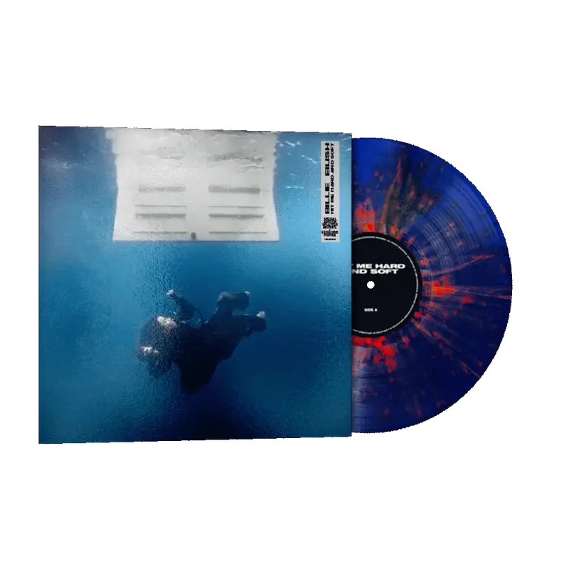 Billie Eilish - Hit Me Hard and Soft (Anniversary Blue & Orange Splatter Vinyl)