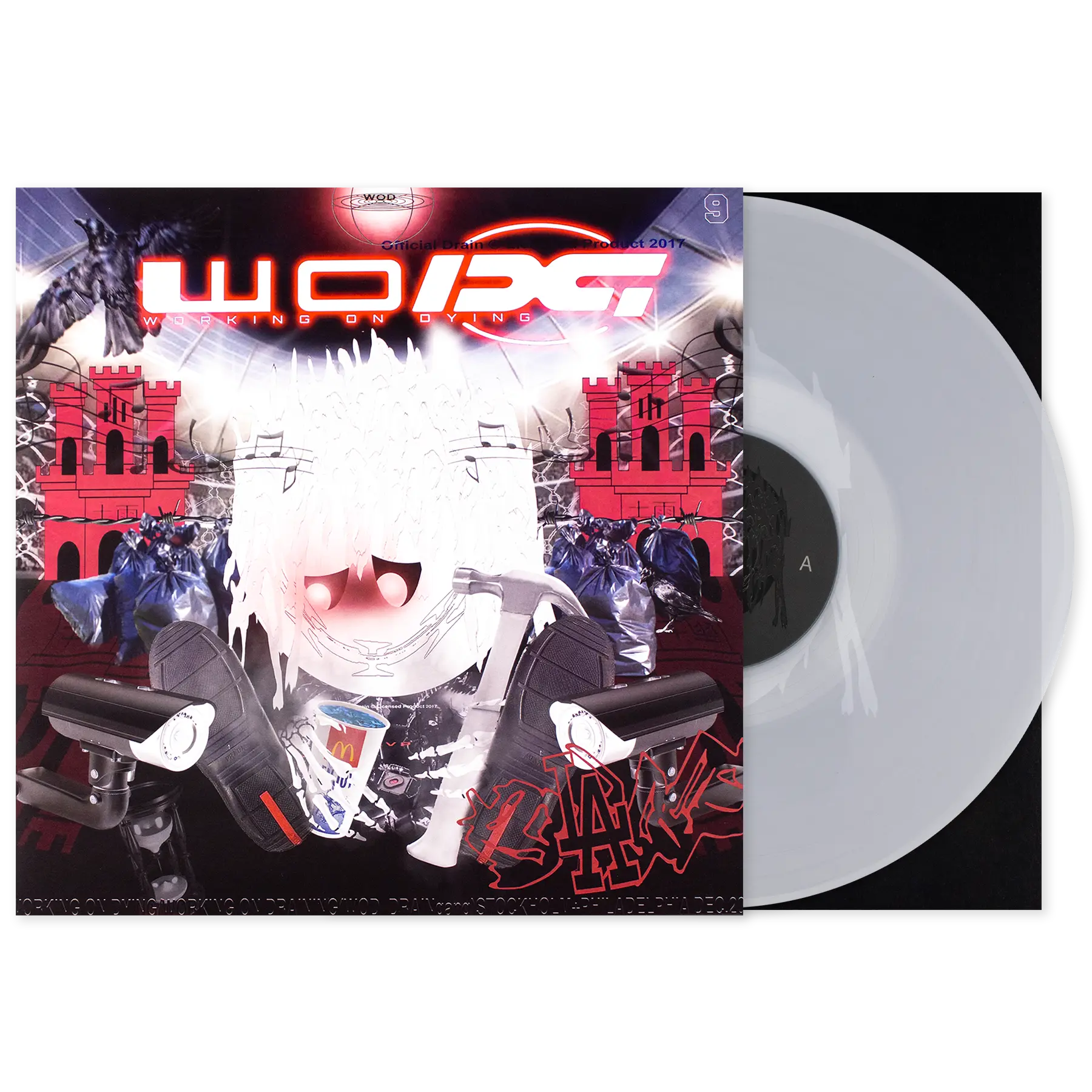 Bladee - Working On Dying (Clear Vinyl)