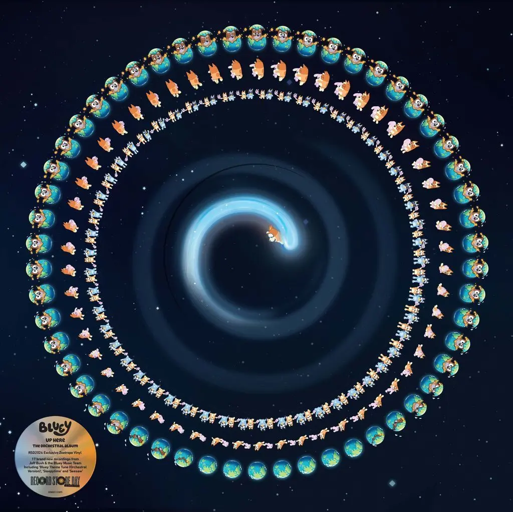 Bluey - Up Here (Zoetrope Vinyl) (RSD 26)