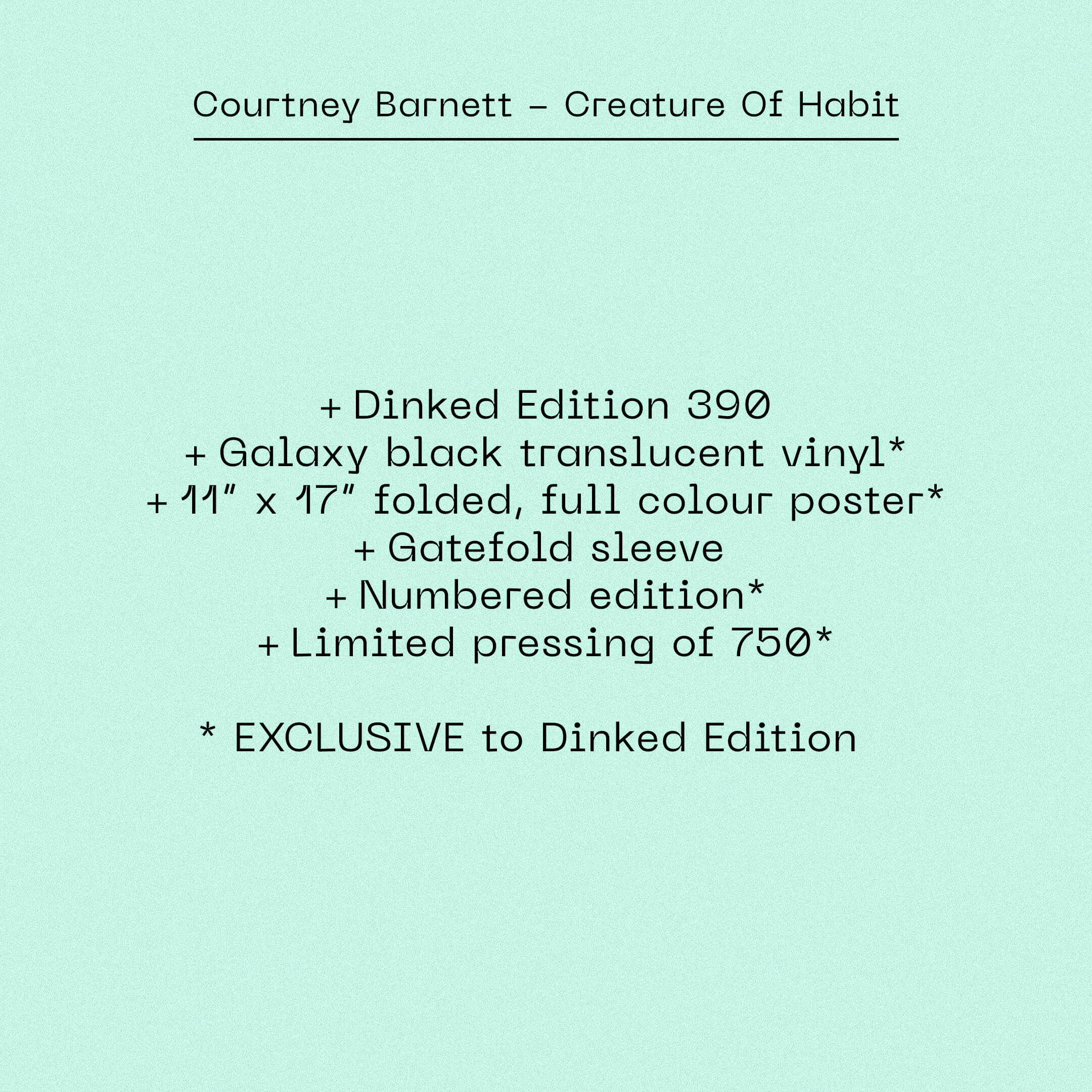 Courtney Barnett - Creature of Habit (Dinked Edition Vinyl) - Image 4