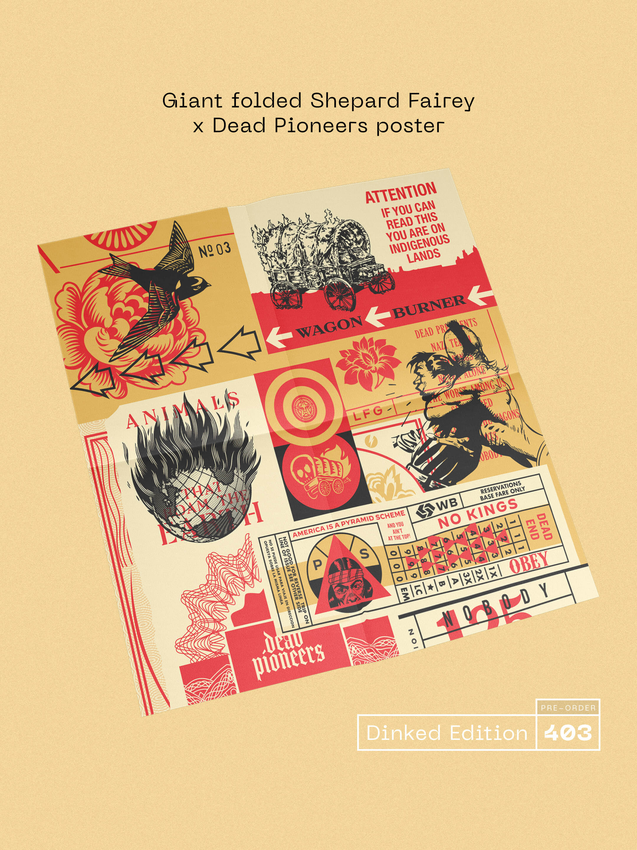 Dead Pioneers - Wagon Burner (Dinked Edition Vinyl) - Image 3