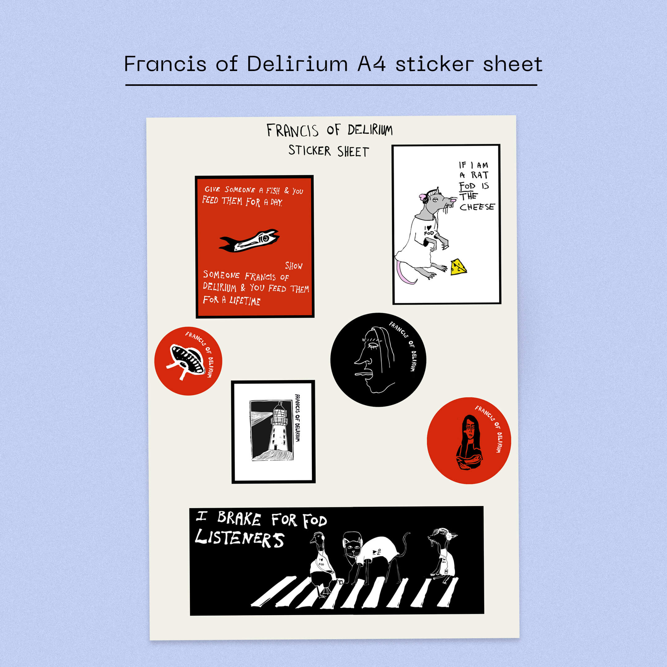 Francis of Delirium - Run, Run Pure Beauty (Dinked Edition Vinyl) + In-store Ticket - Image 5