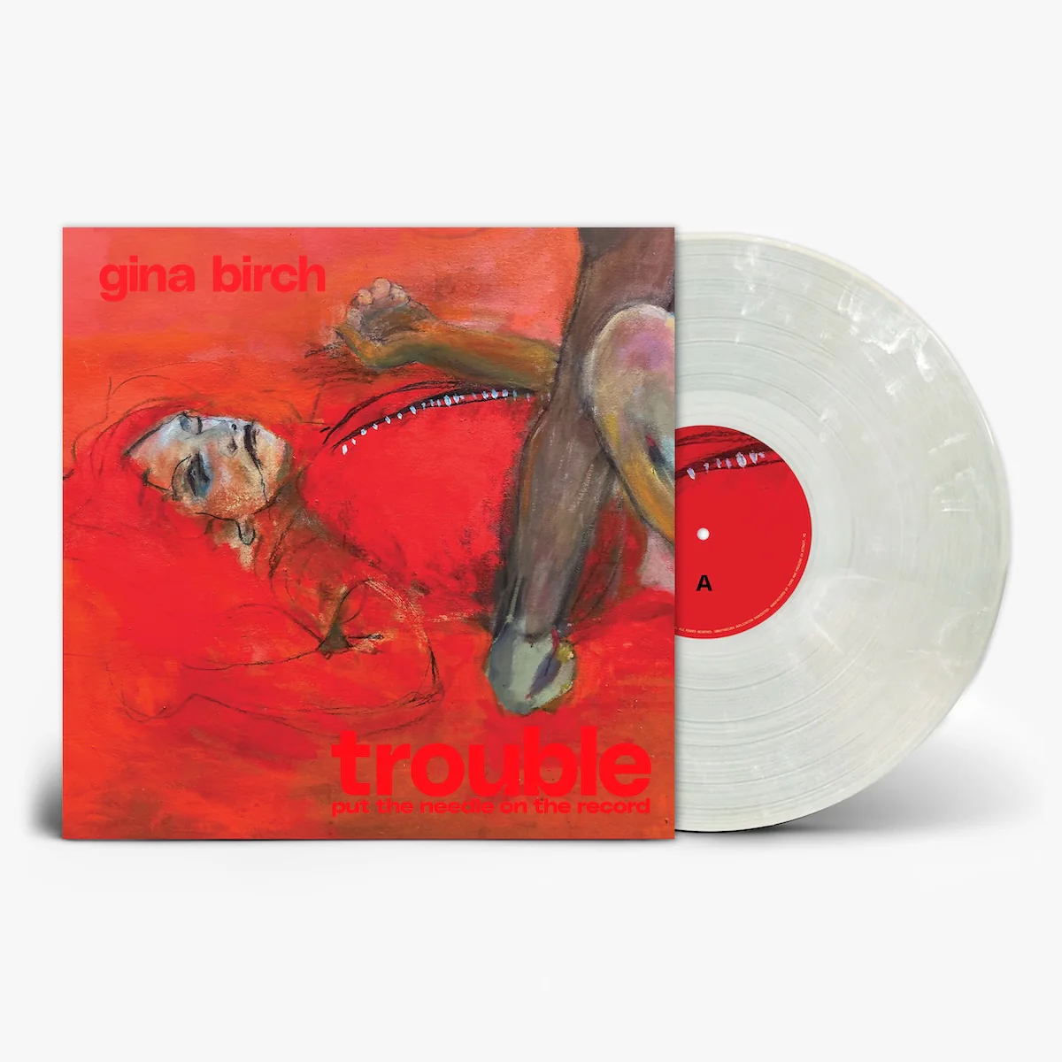 Gina Birch - Trouble (Brush Stroke Colour Vinyl)