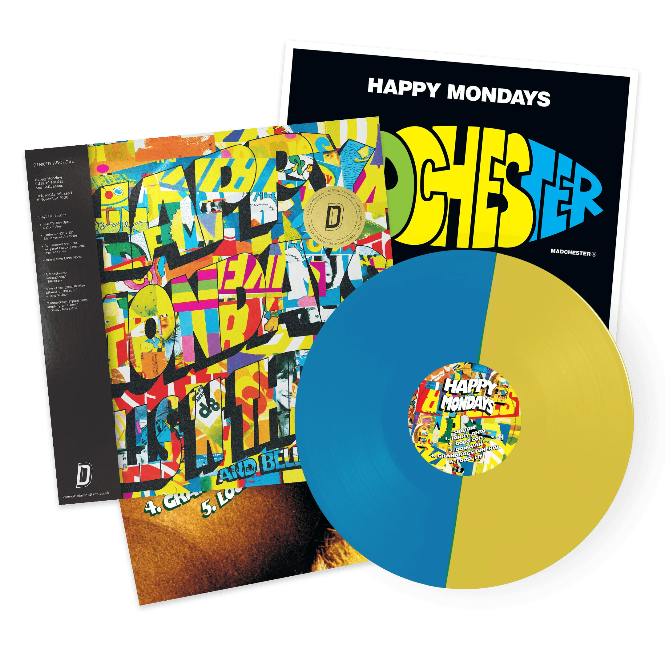 Happy Mondays - Pills ‘n’ Thrills and Bellyaches (Dinked Edition Vinyl)