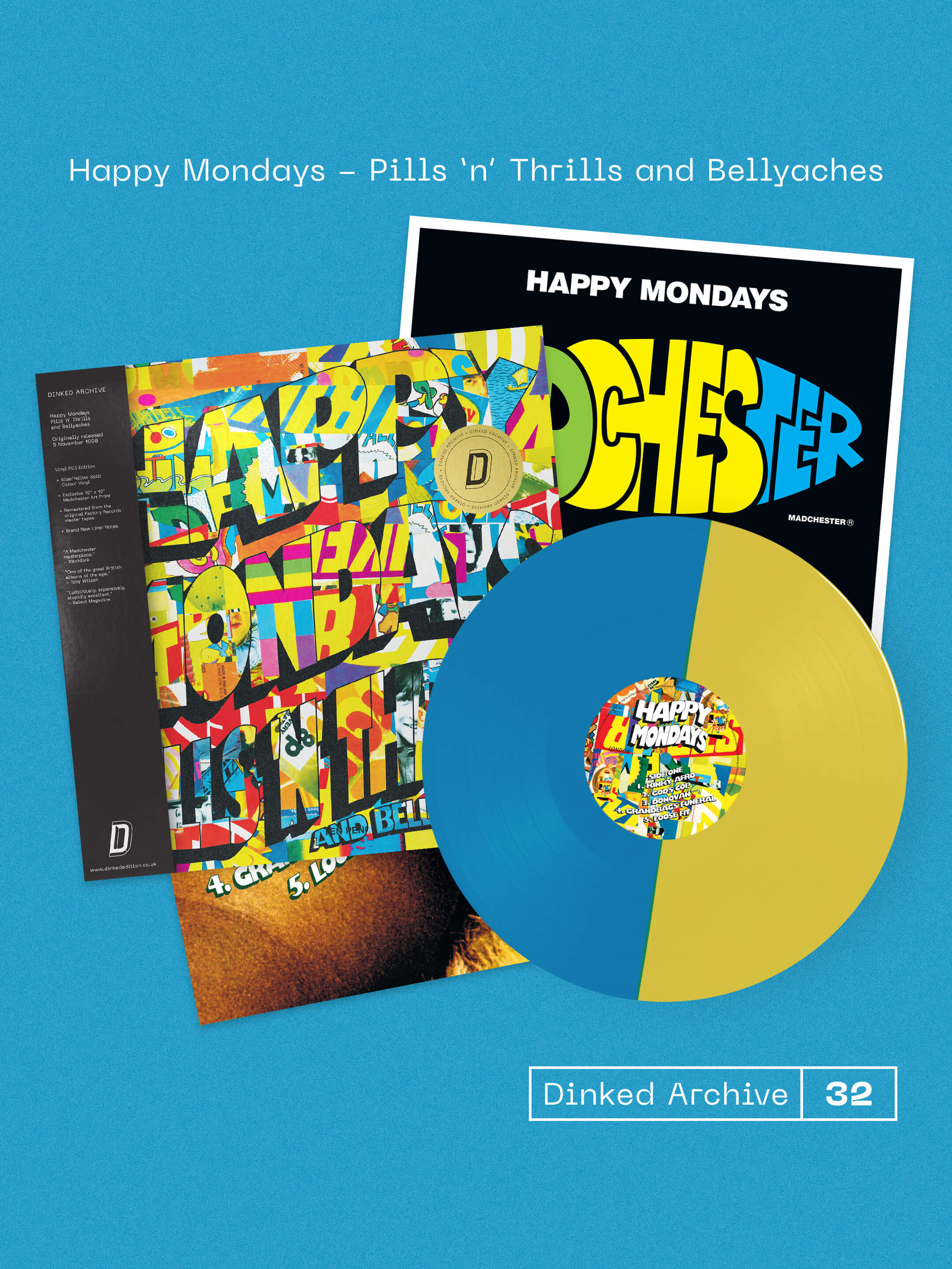 Happy Mondays - Pills ‘n’ Thrills and Bellyaches (Dinked Edition Vinyl) - Image 4