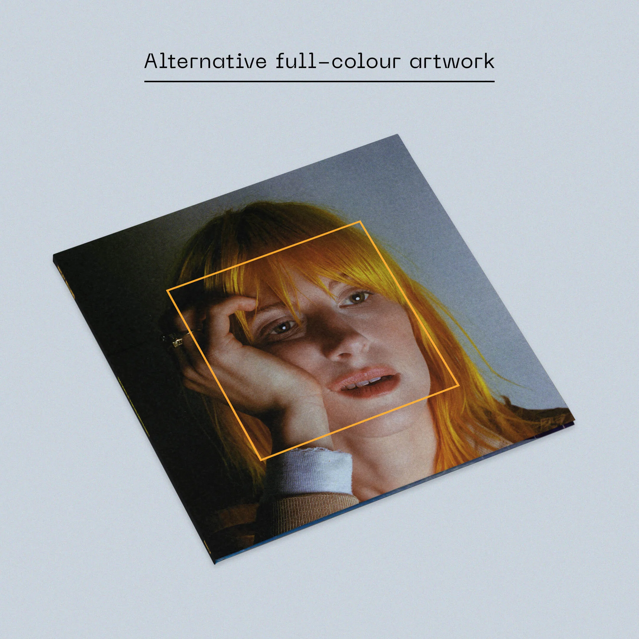 Hayley Williams - Ego Death At A Bachelorette Party (Dinked Edition Vinyl) (Alt Cover + Light Blue Swirl "Vasalisa" 2xLP Vinyl) - Image 3