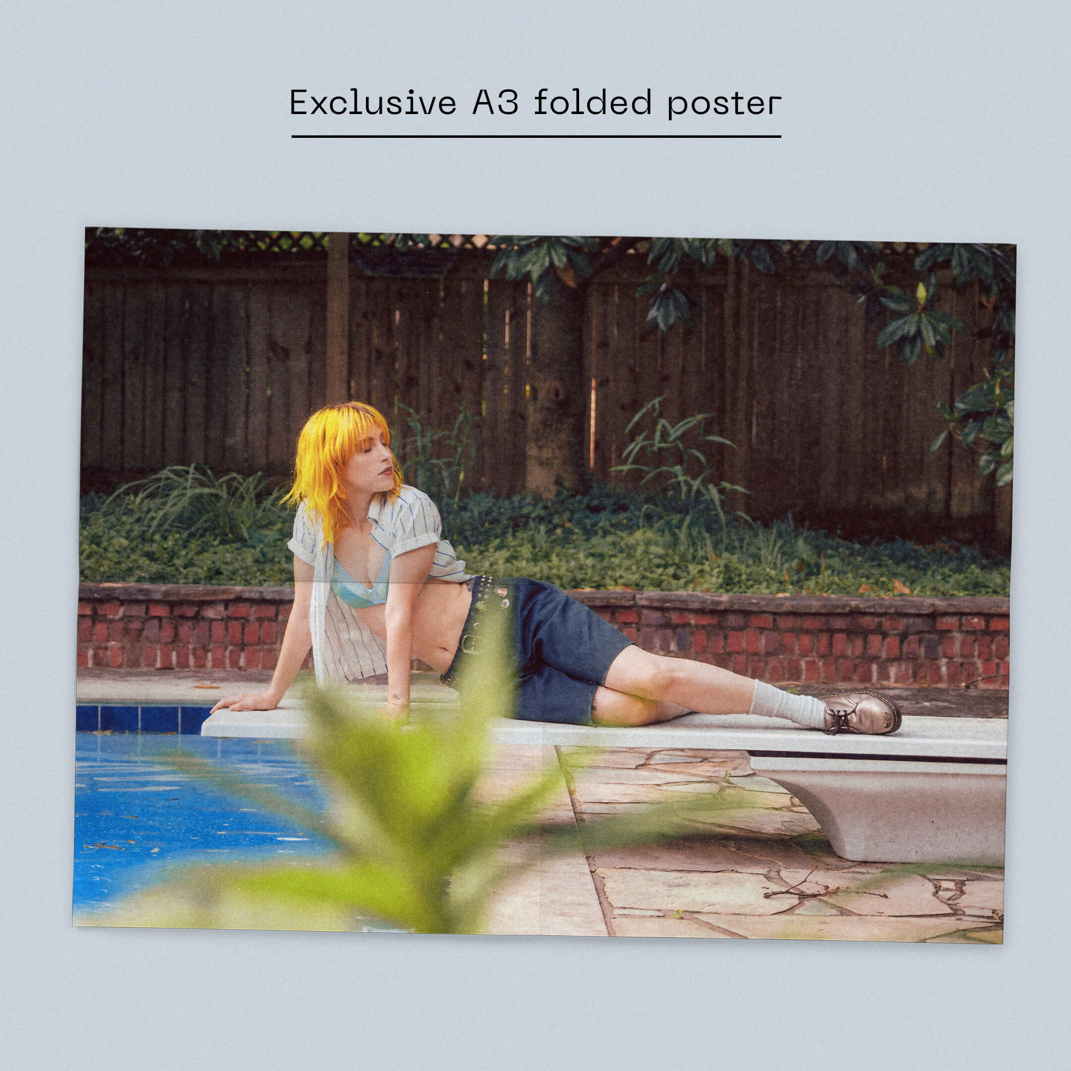 Hayley Williams - Ego Death At A Bachelorette Party (Dinked Edition Vinyl) (Alt Cover + Light Blue Swirl "Vasalisa" 2xLP Vinyl) - Image 6
