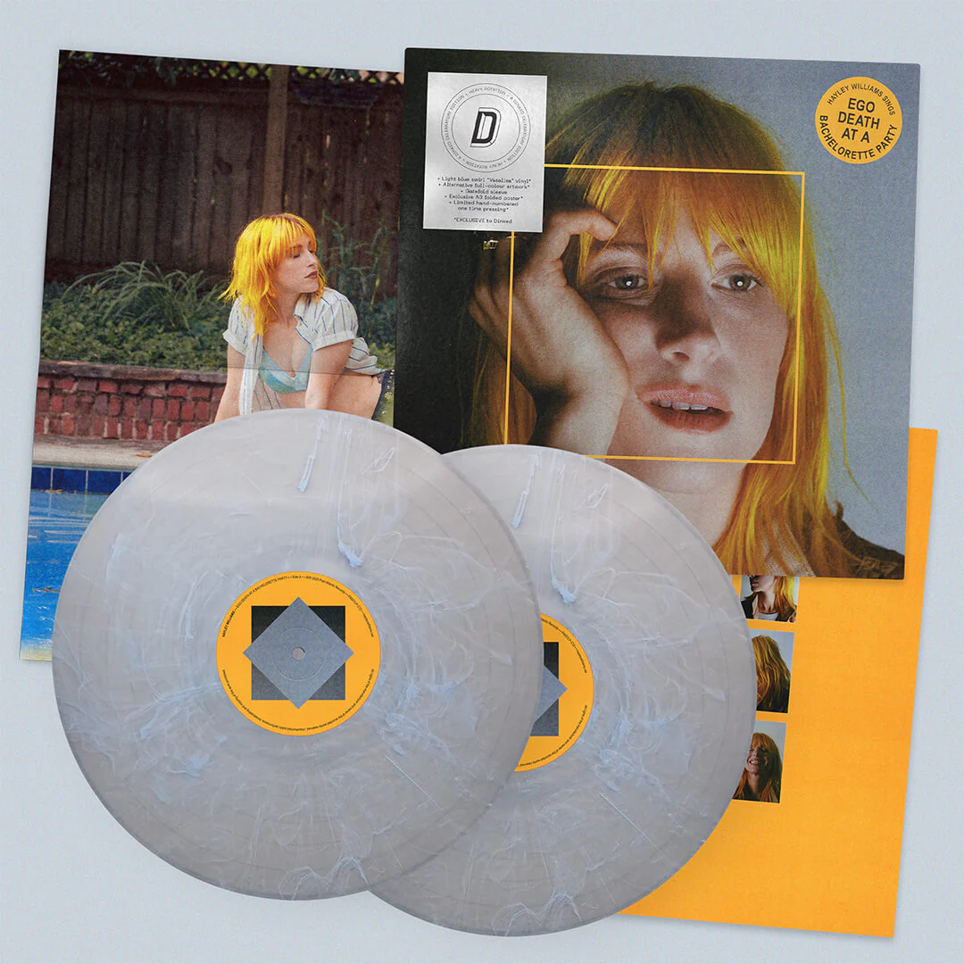 Hayley Williams - Ego Death At A Bachelorette Party (Dinked Edition Vinyl) (Alt Cover + Light Blue Swirl "Vasalisa" 2xLP Vinyl) - Image 7