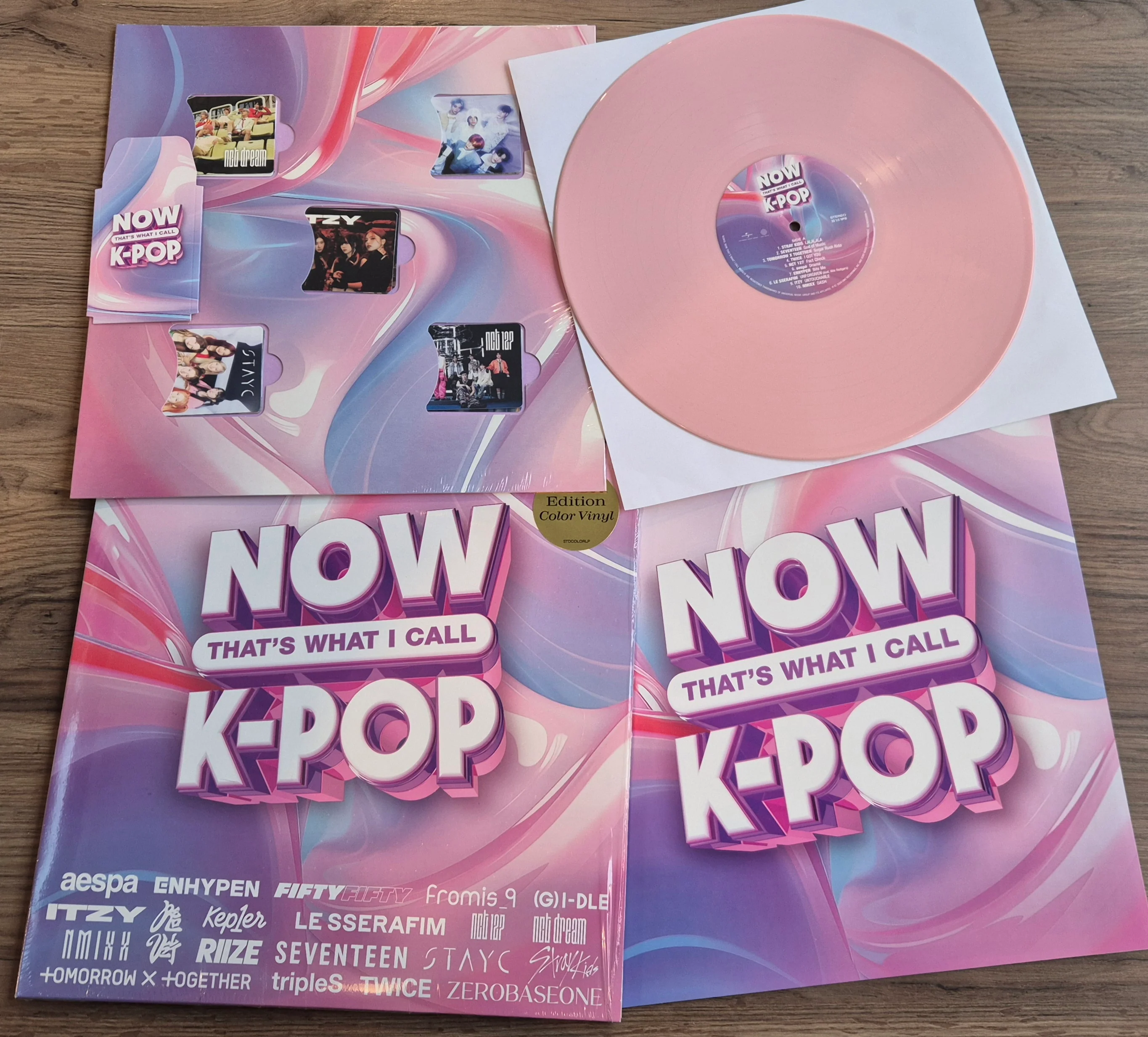 Now That's What I Call K-Pop (Pink Vinyl + Photocards + Booklet) - Image 2
