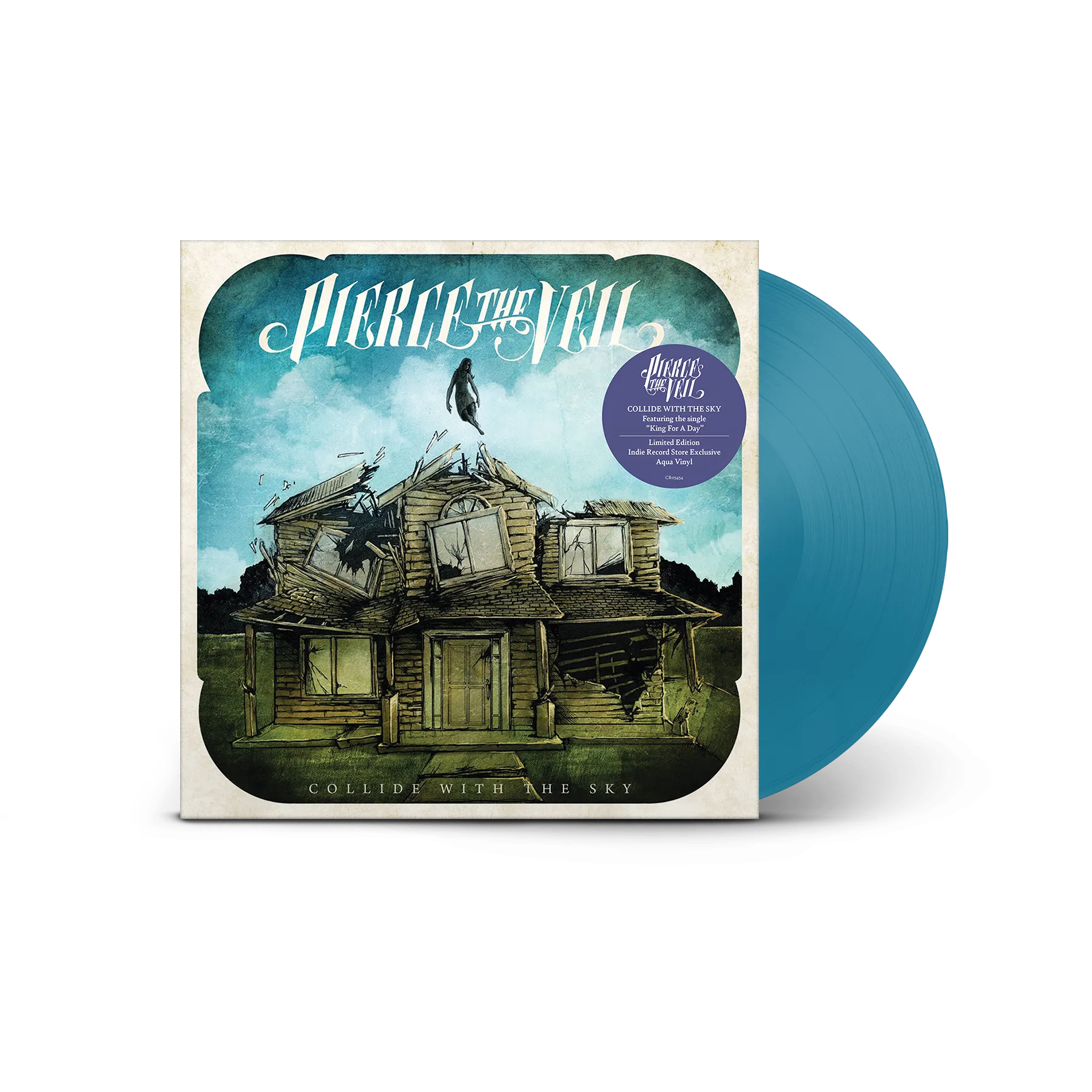 Pierce The Veil - Collide With The Sky (Limited edition Indie Exclusive Aqua Vinyl)