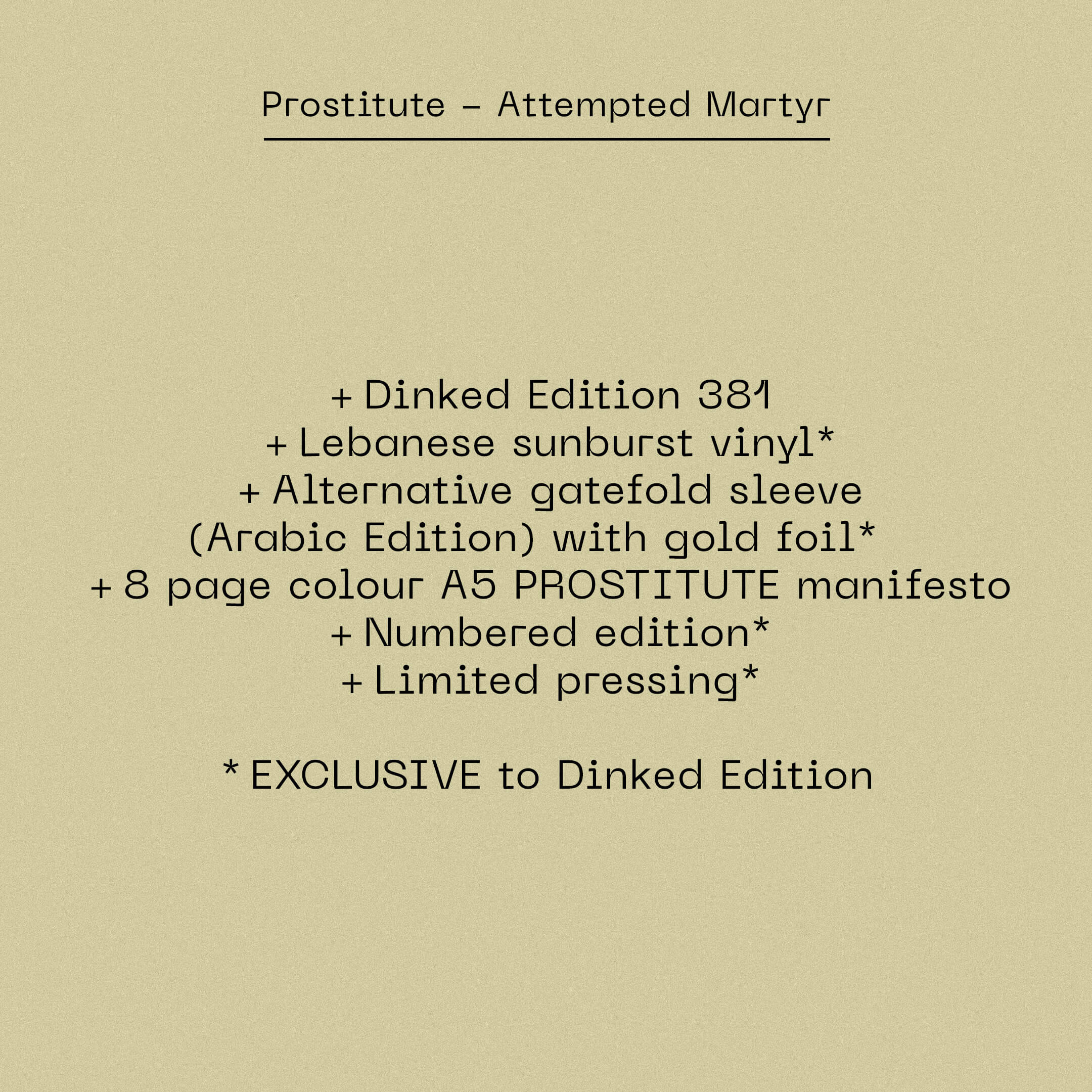 Prostitute - Attempted Mayrtr (Dinked Edition Vinyl) - Image 3