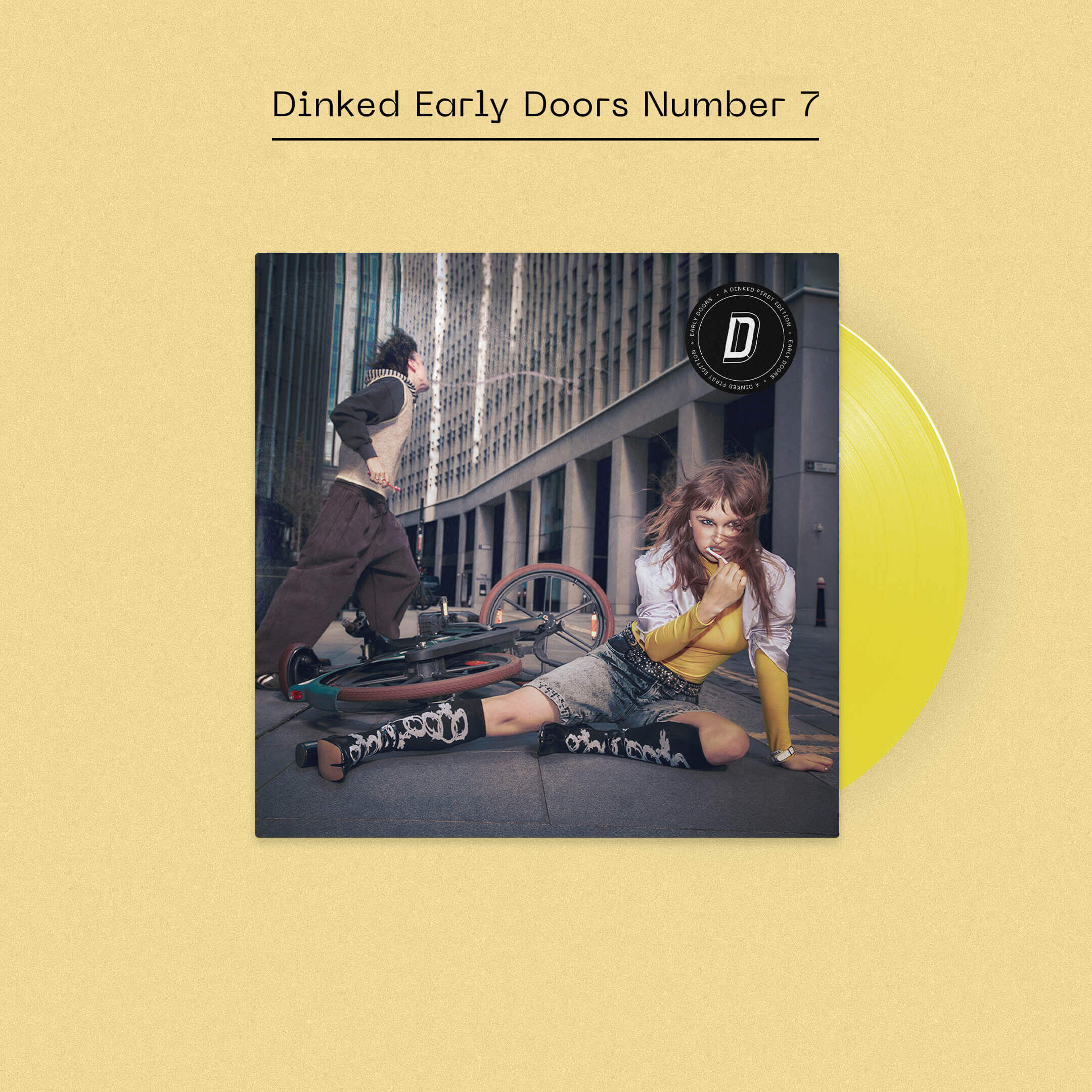 PUNCHBAG - I Am Obsessed and I Am Not Your Punchbag (Dinked Early Doors Edition Vinyl) - Image 3