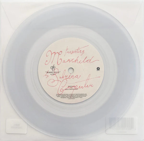 Sabrina Carpenter - Manchild (Transparent 7" Vinyl Single)
