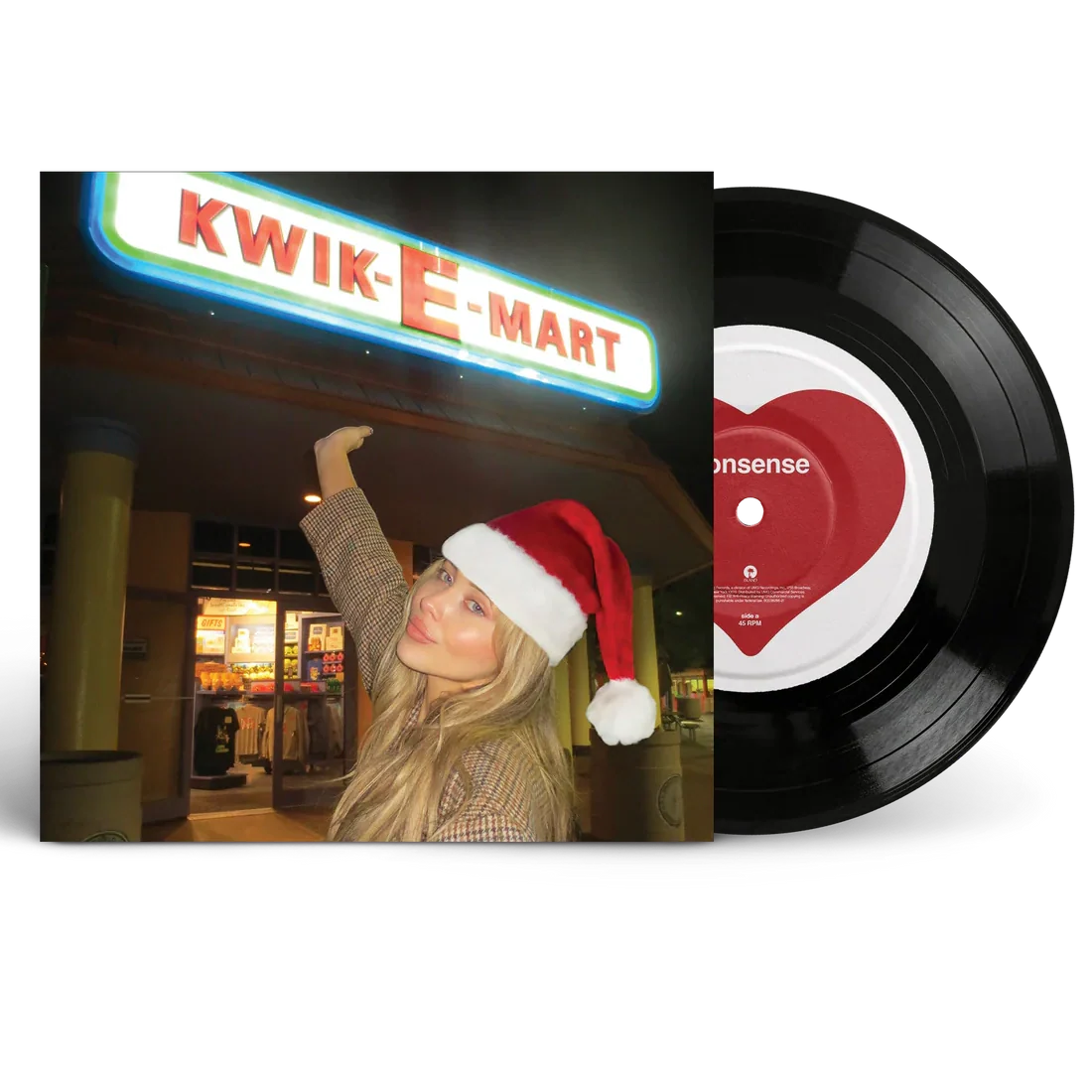 Sabrina Carpenter - nonsense/a nonsense christmas (7" Vinyl) - Image 2