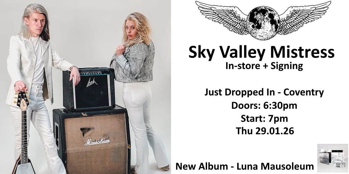 Sky Valley Mistress - Luna Mausoleum (Moon Dust Frosted Transparent White Vinyl + Model Kit) - Image 3