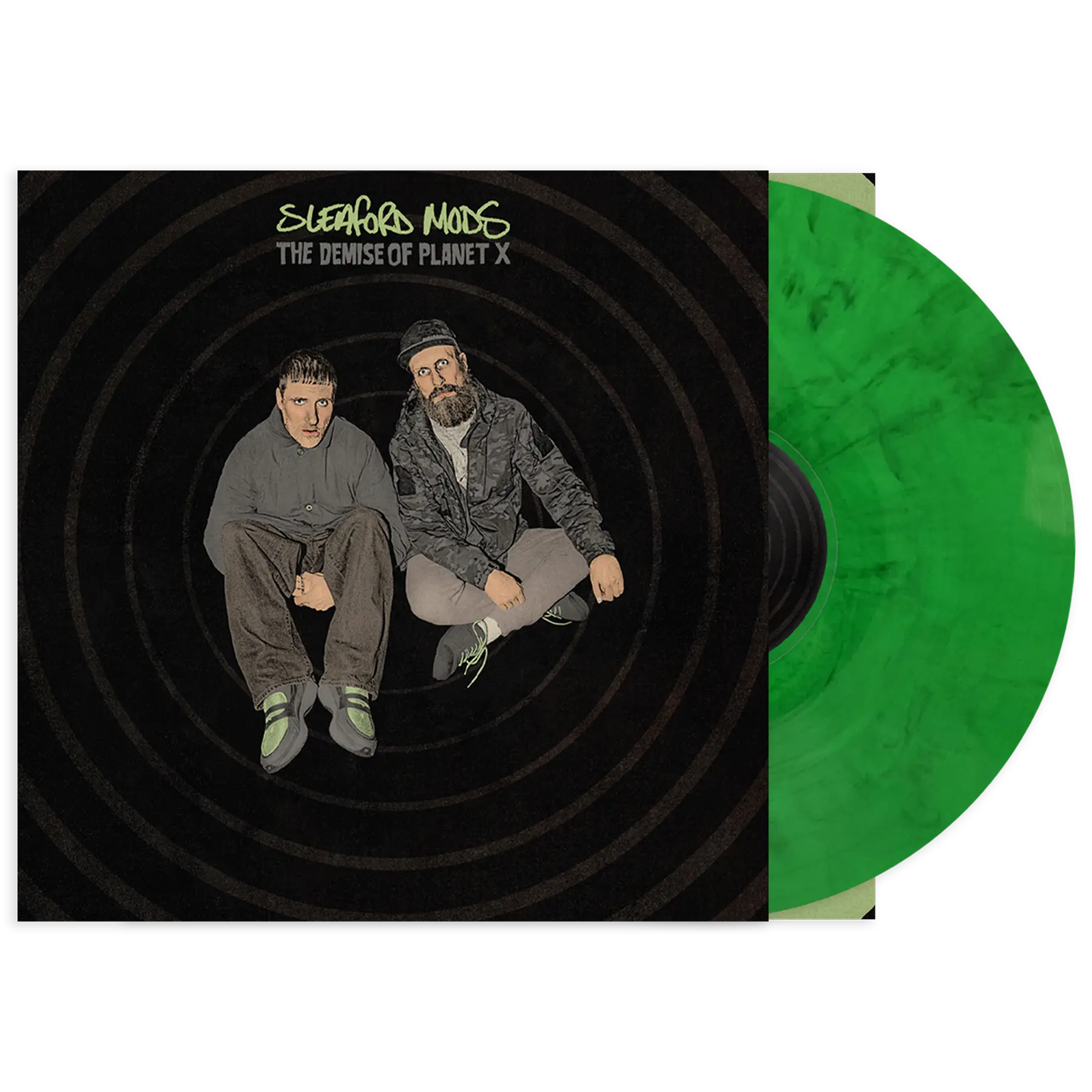 Sleaford Mods The Demise Of Planet X (Neon Green Marble Vinyl)