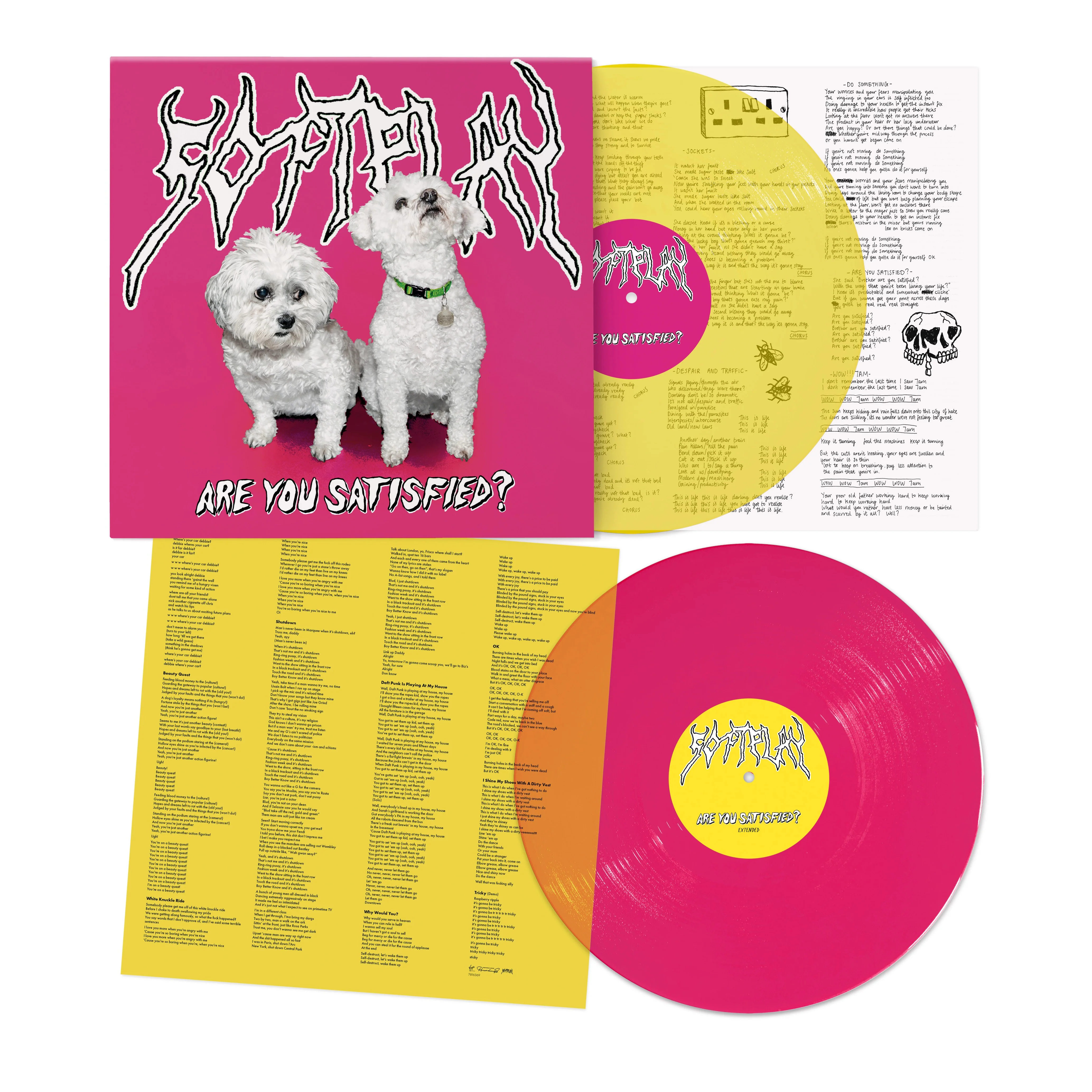 Soft Play - Are You Satisfied? (Pink and Yellow Vinyl)