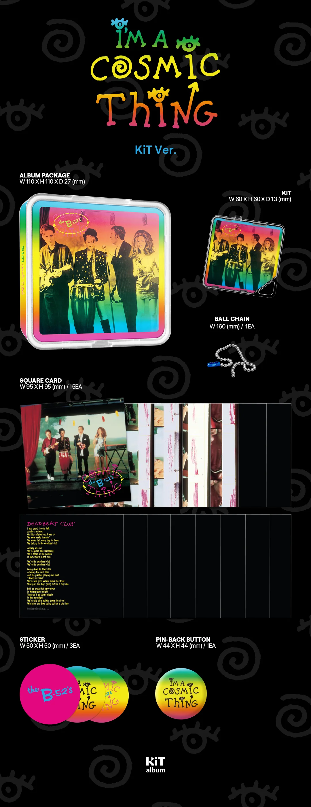 The B-52's - Cosmic Thing (KiT Album) - Image 2