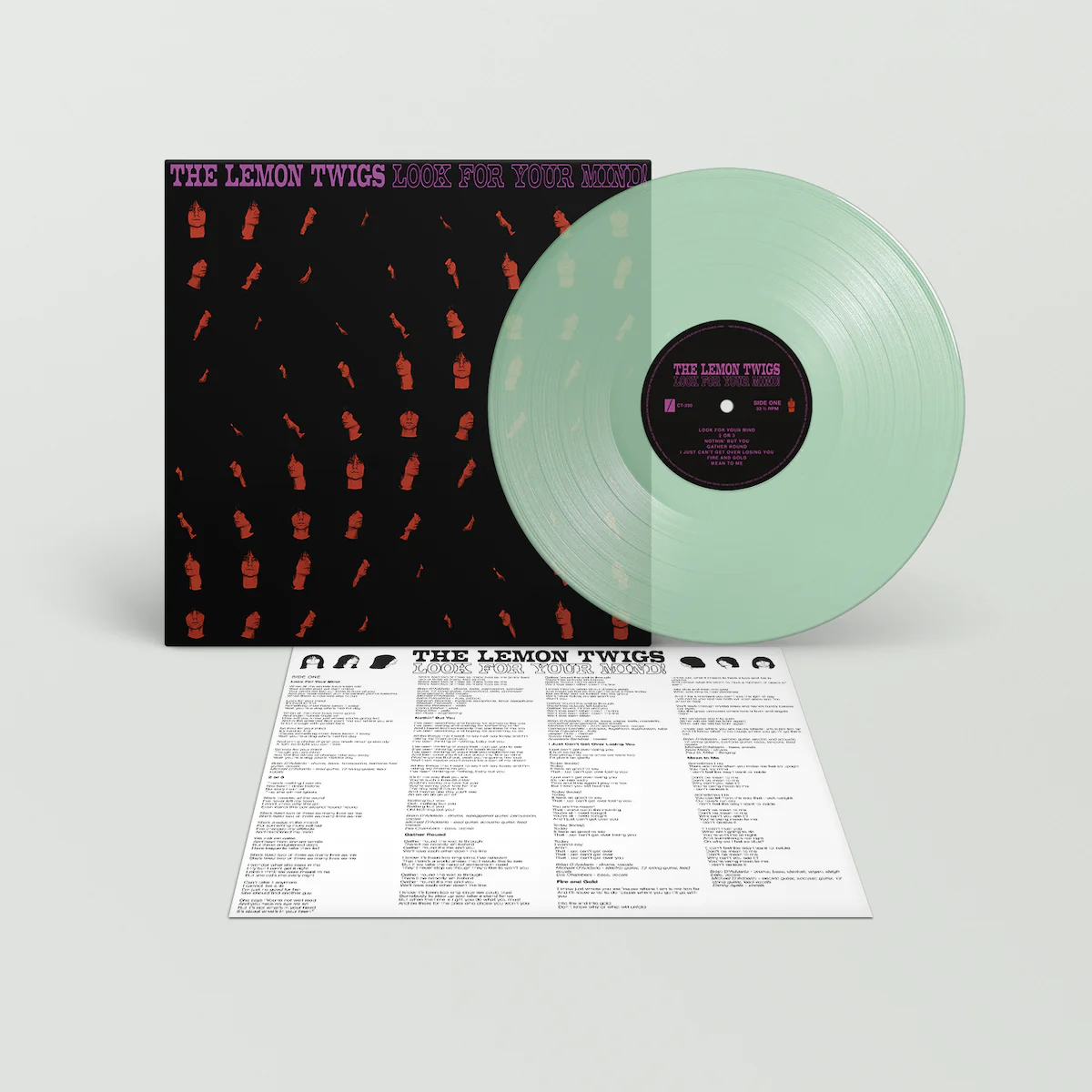 The Lemon Twigs - Look For Your Mind! (Clear Vinyl) + Guitar Pick