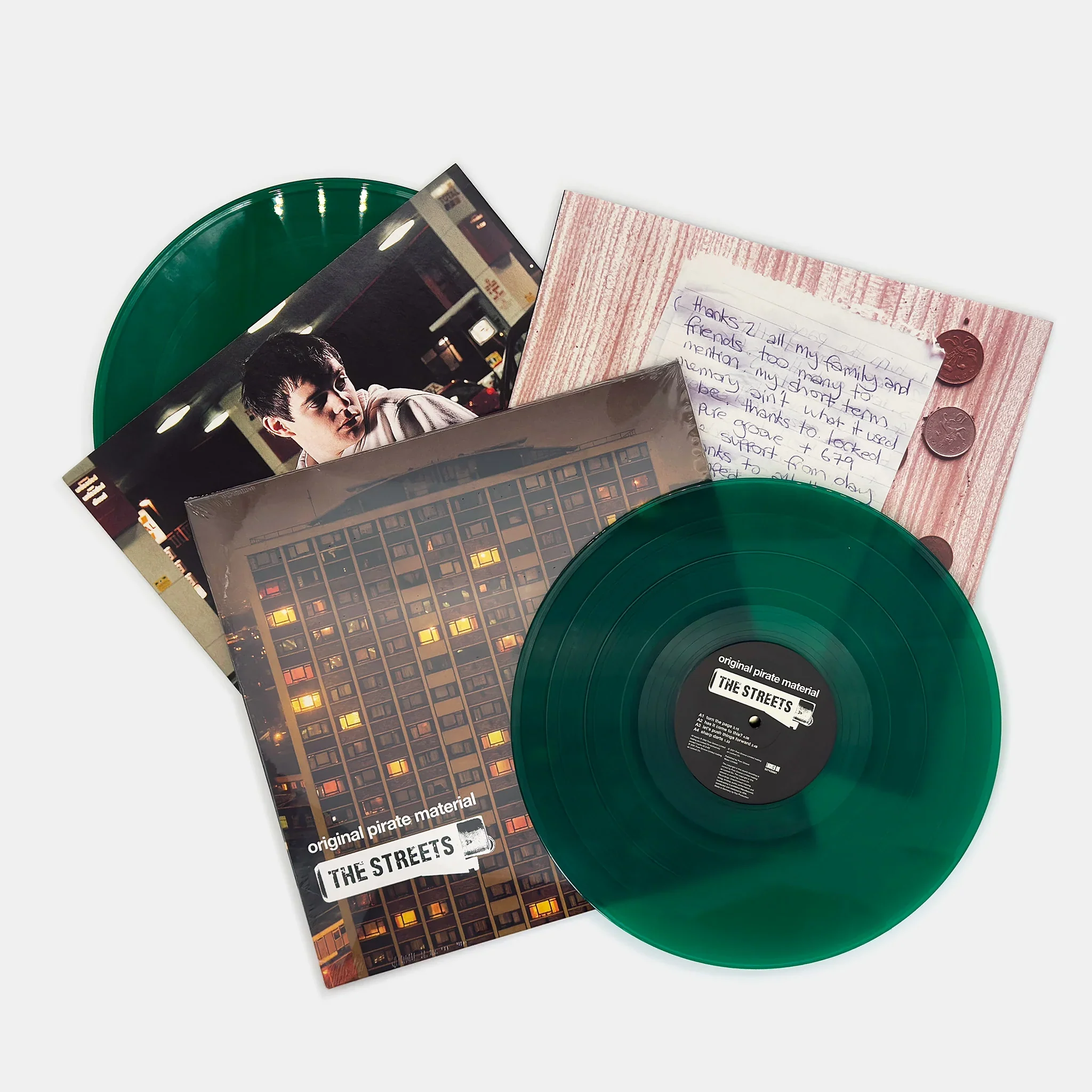 The Streets - Original Pirate Material (20th Anniversary 2xLP Green Vinyl) - Image 2