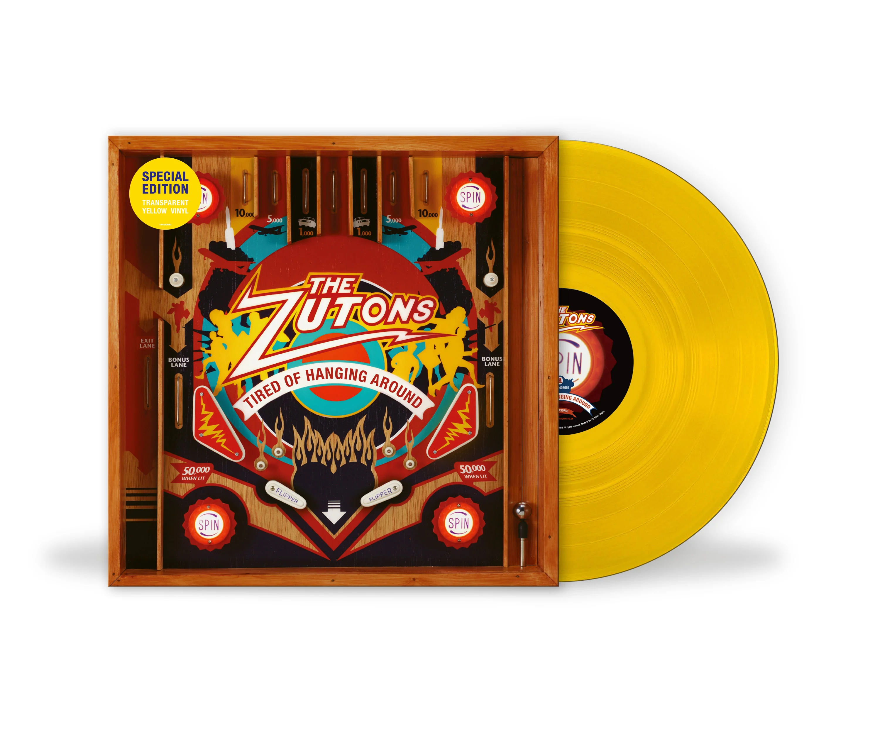 The Zutons - Tired of Hanging Around (Transparent Yellow Vinyl)