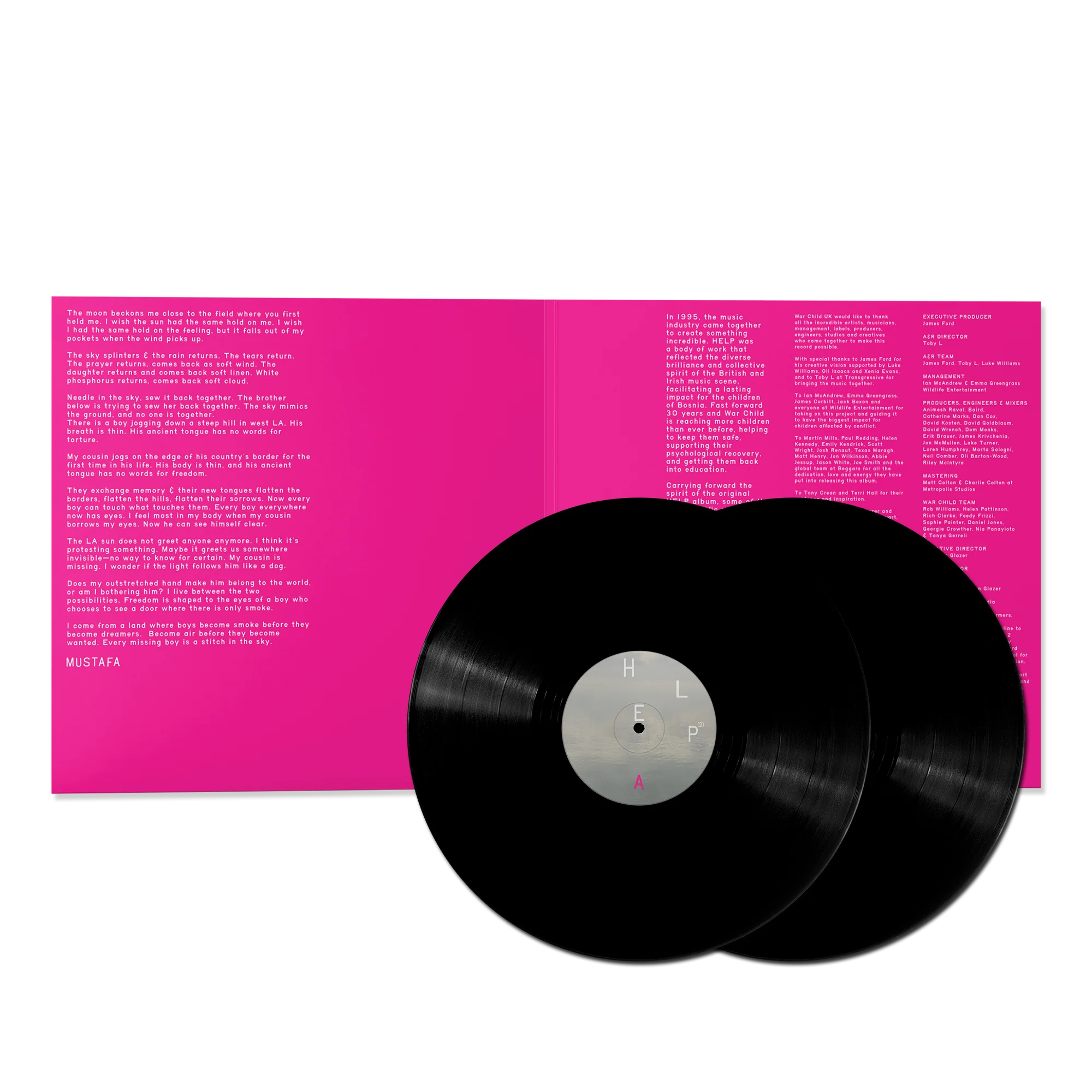 Various Artists - HELP(2) (2xLP Vinyl) + Oasis bonus 7" Single - Image 3