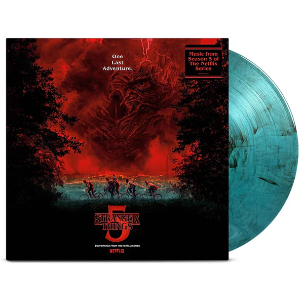 Various Artists - Stranger Things 5 Soundtrack (Exclusive Sea Blue Smoke Vinyl)