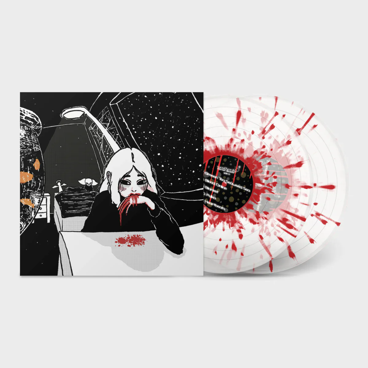 Weatherday - Hornet Disaster (Clear with Red Splatter Vinyl)